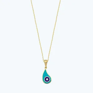 Eye Gold Necklace
