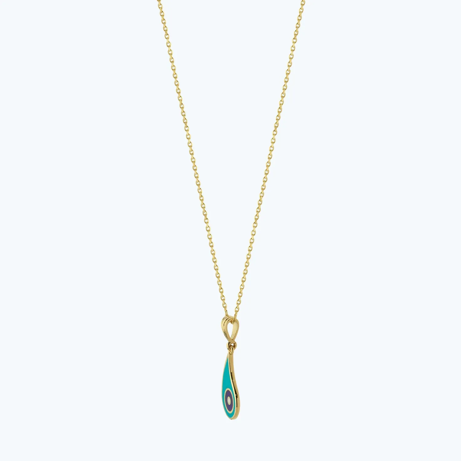 Eye Gold Necklace