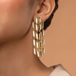 Flash Mirror Rain Earrings