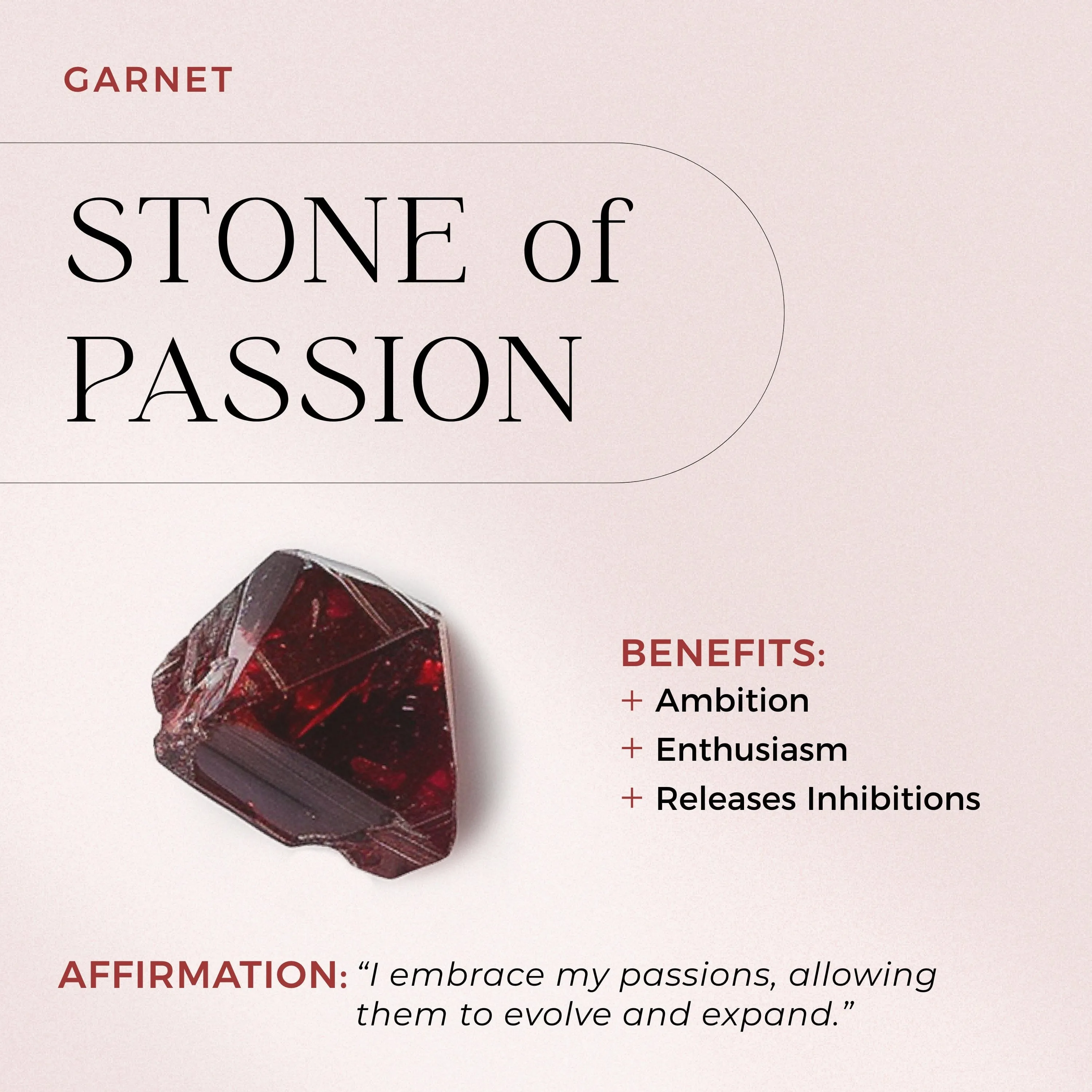 Garnet Ring - Lania
