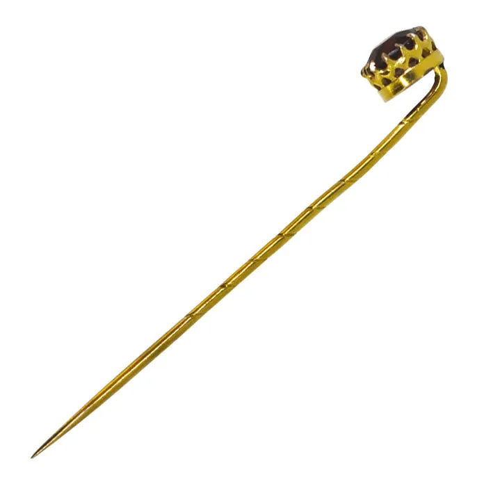 Garnet Tie Pin