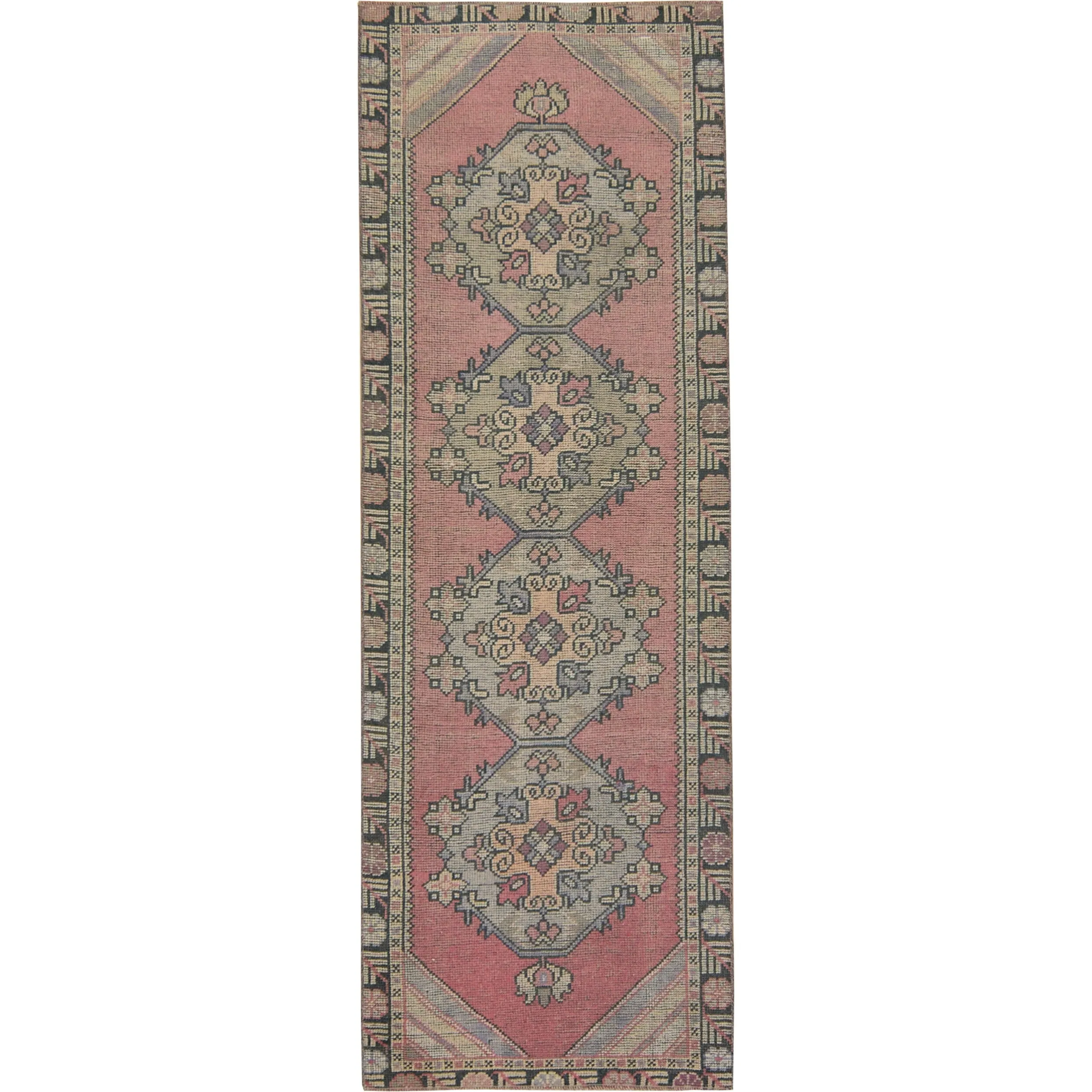Garnet - Vintage Turkish Runner Rug
