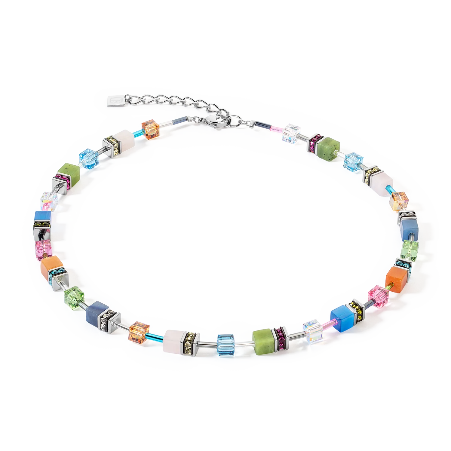 GeoCUBE® Iconic Precious necklace multicolour boho