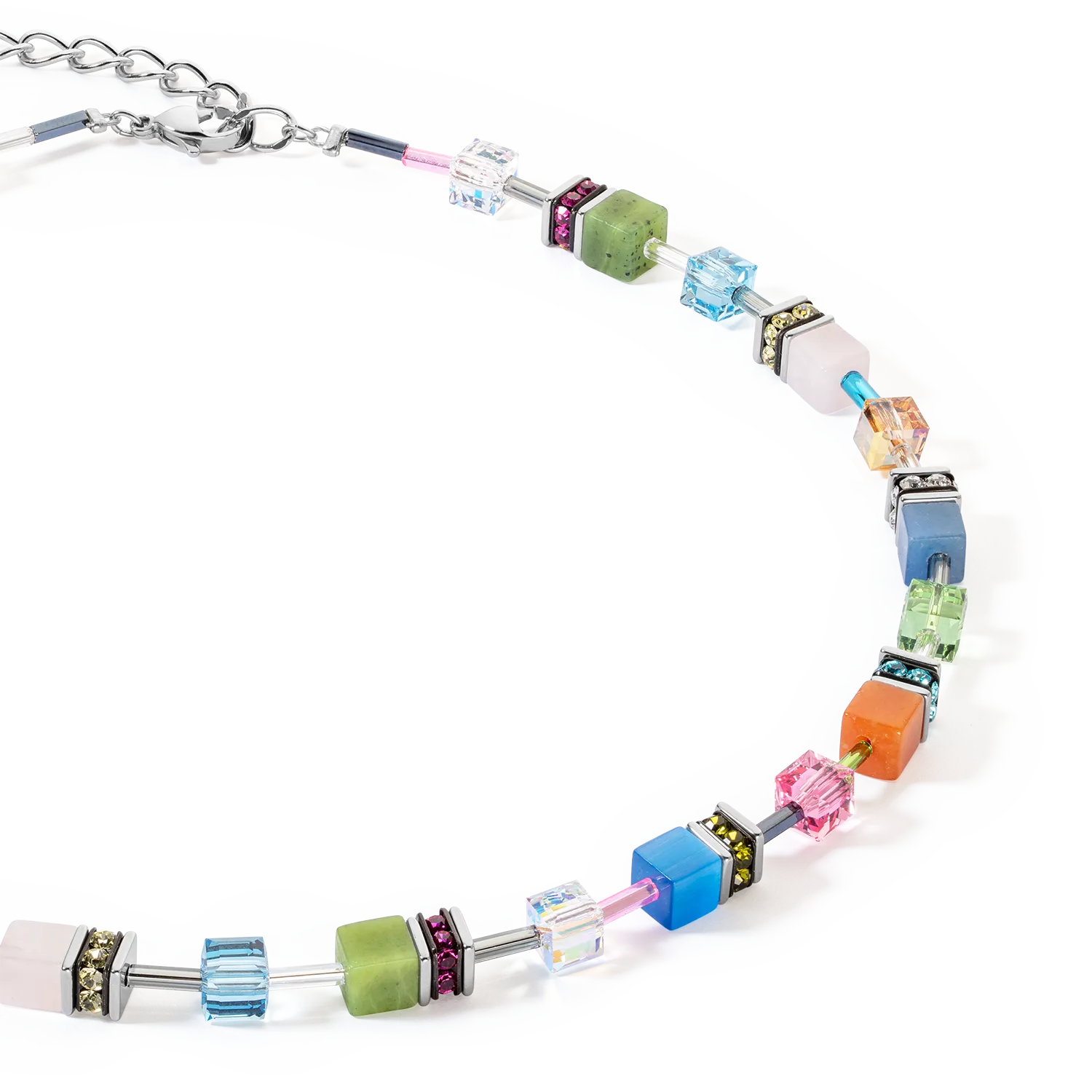 GeoCUBE® Iconic Precious necklace multicolour boho