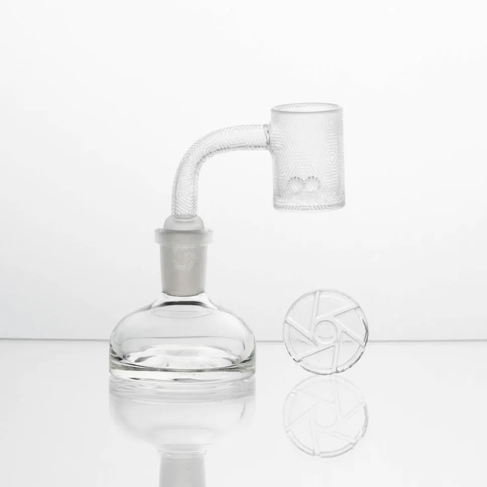 Glass House Trippy Edition Etched Quartz Bangers