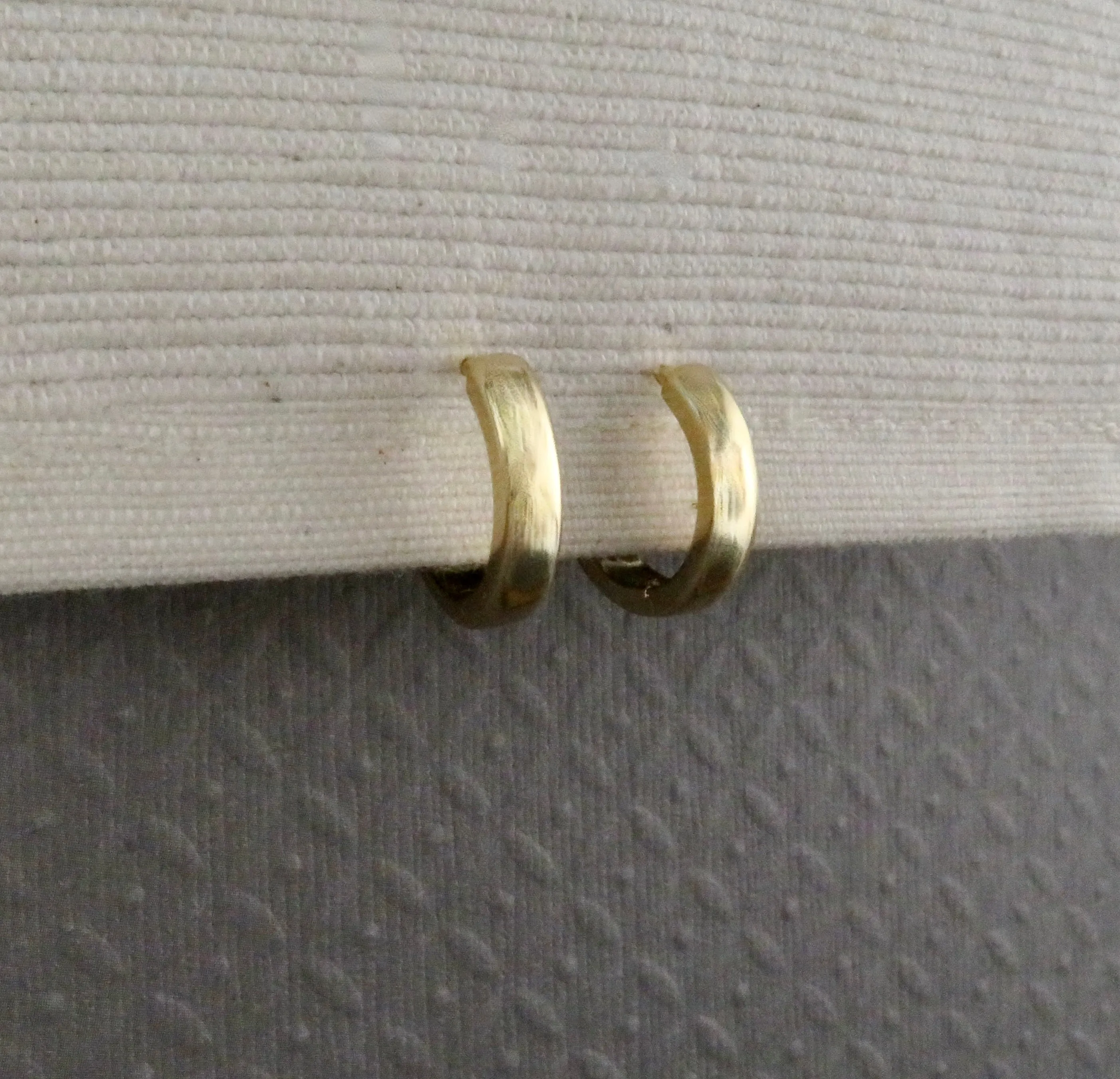 Gold Filled Clicker Hoops - Medium
