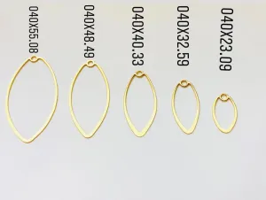 Gold Filled Tear Drop Finding