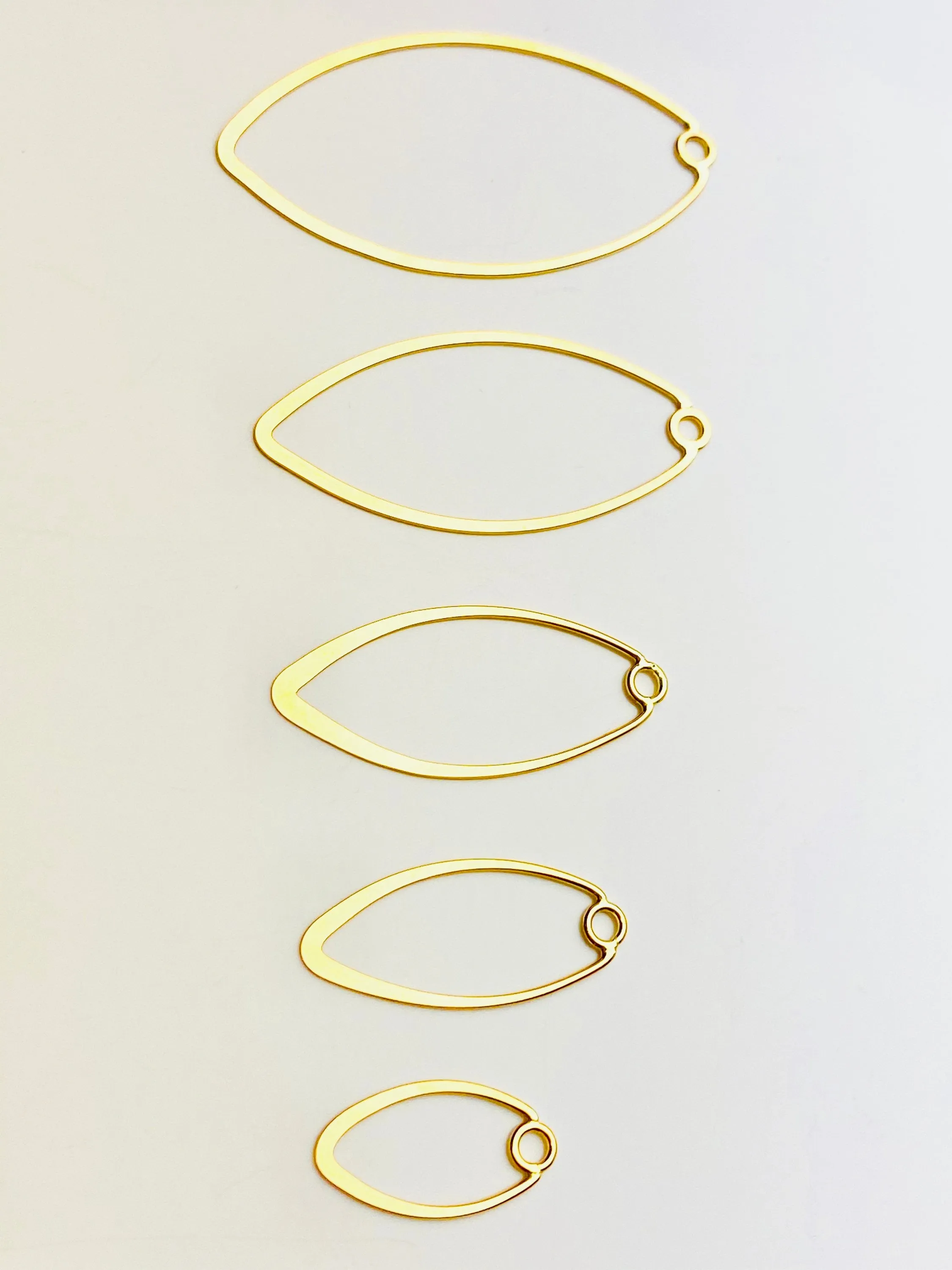 Gold Filled Tear Drop Finding