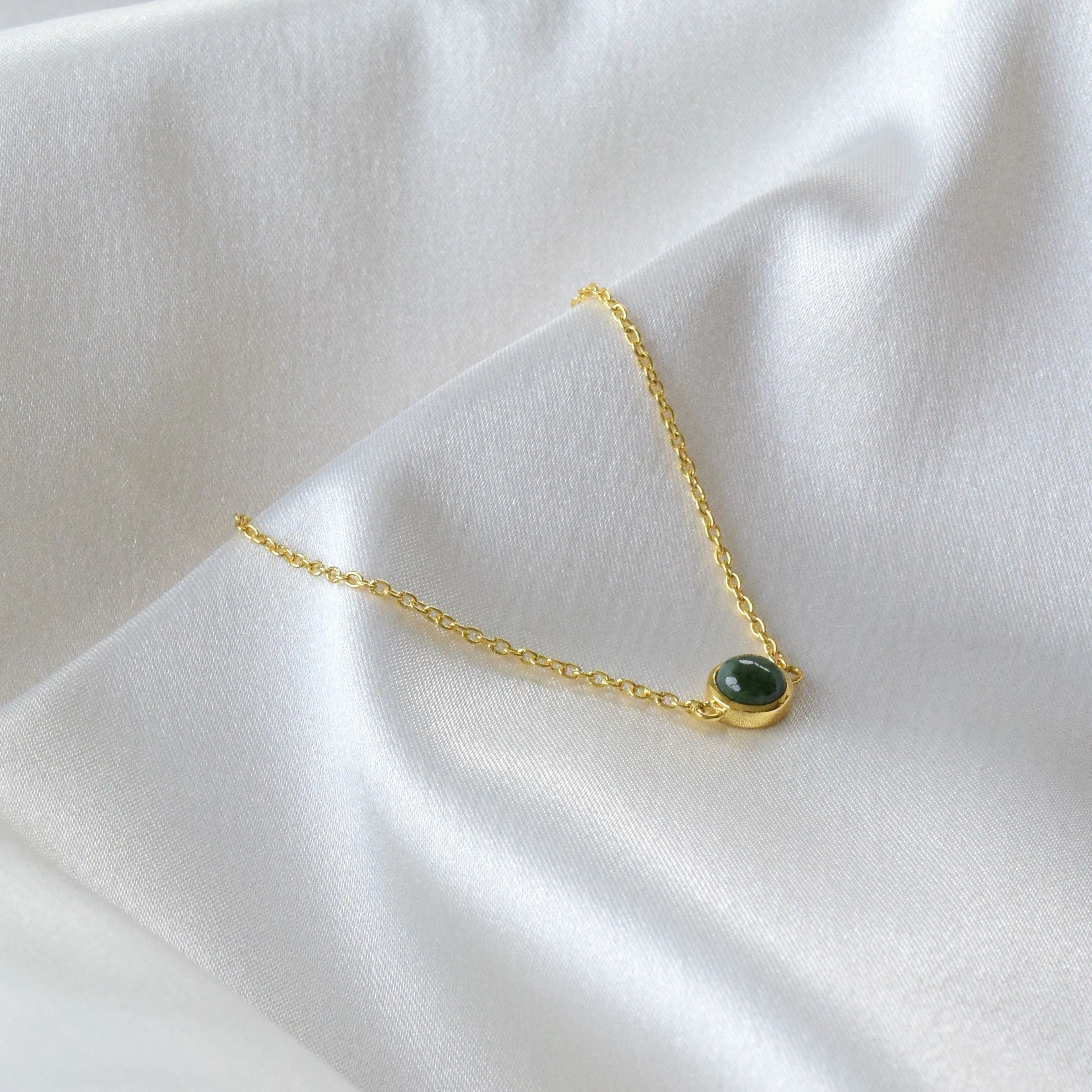 Gold Jade Bracelet - Terra