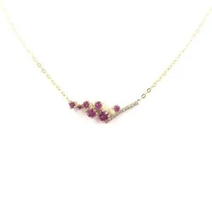 Gold "V" Necklace