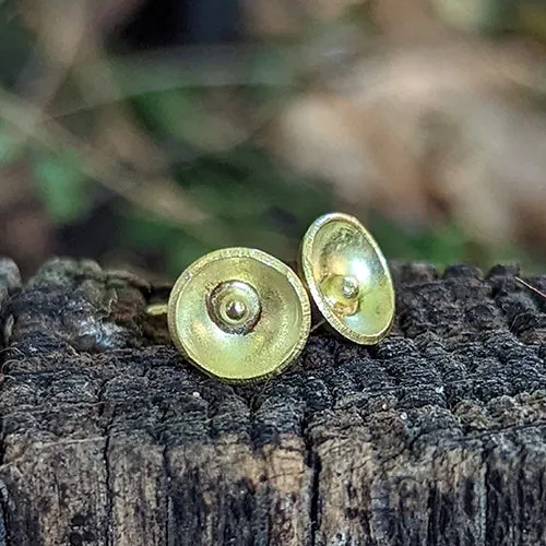 Gold Stud Earrings