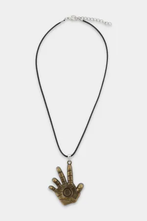 Golden Hand Locket - W21 - MJW0018