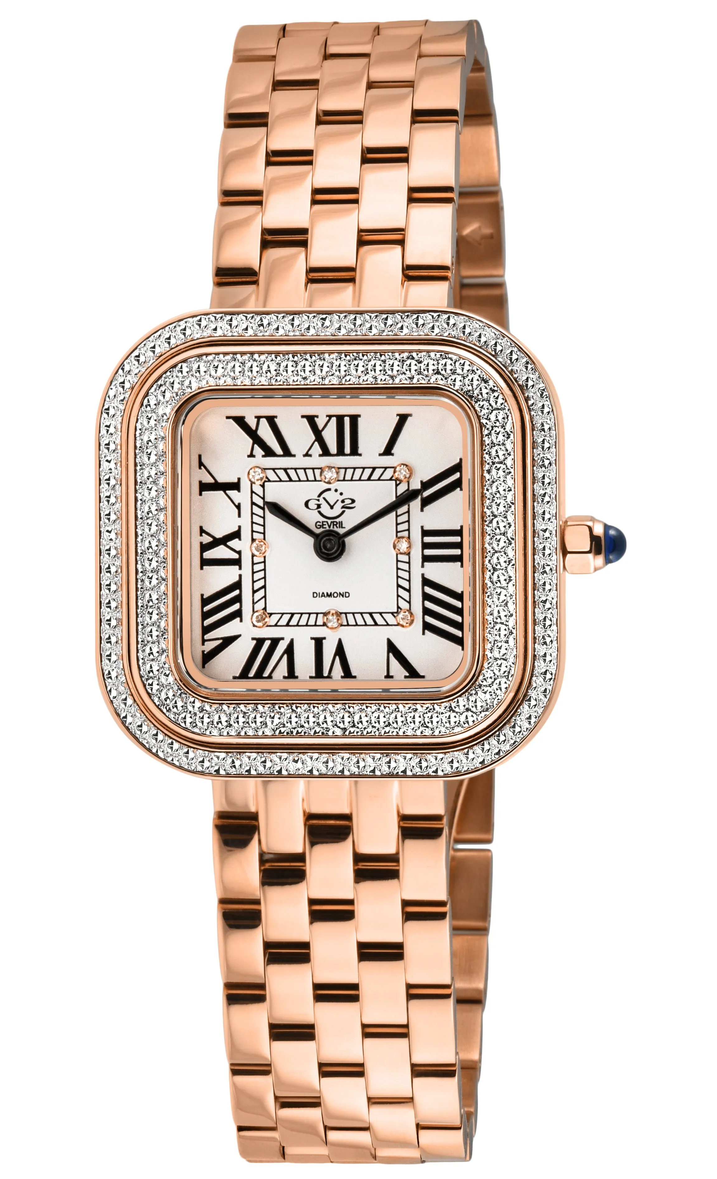 GV2 by Gevril Women's Bellagio 30mm Quartz Watch 12131B