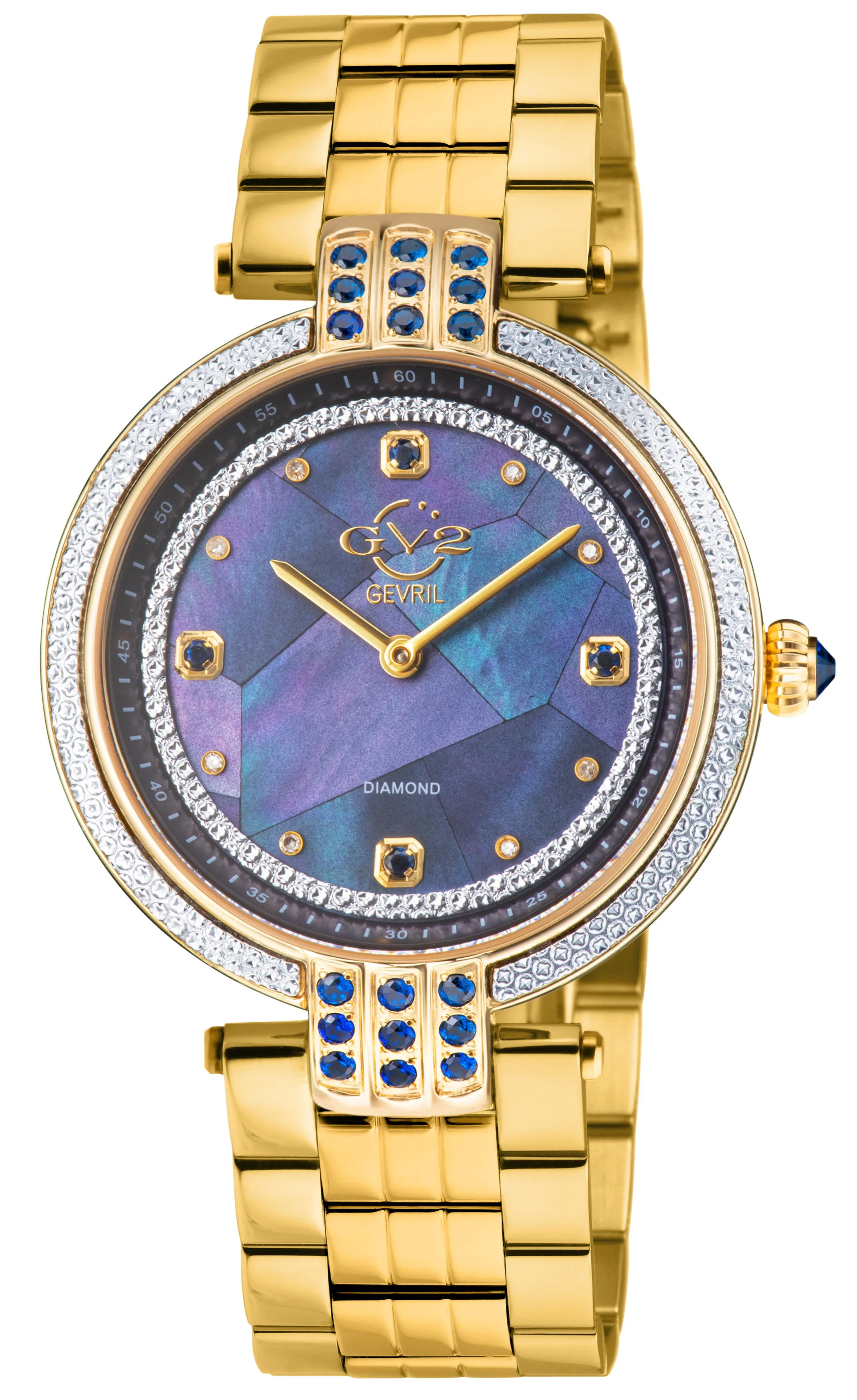 GV2 by Gevril Women's Matera 35mm Quartz Watch 12802B