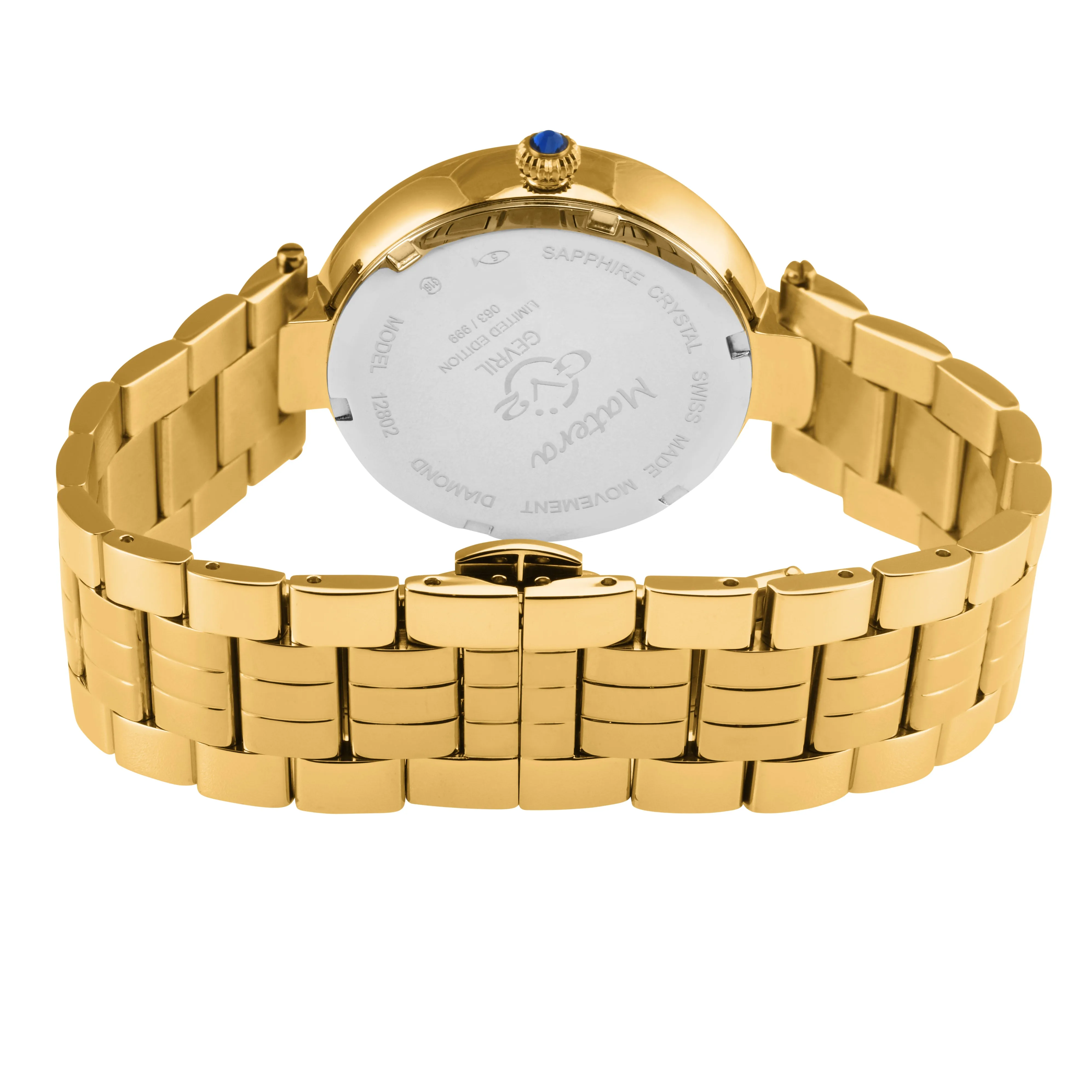 GV2 by Gevril Women's Matera 35mm Quartz Watch 12802B