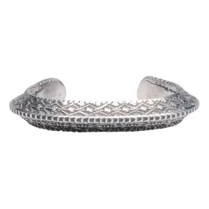 Hand-stamped Sterling Silver Cuff | Sunshine Reeves