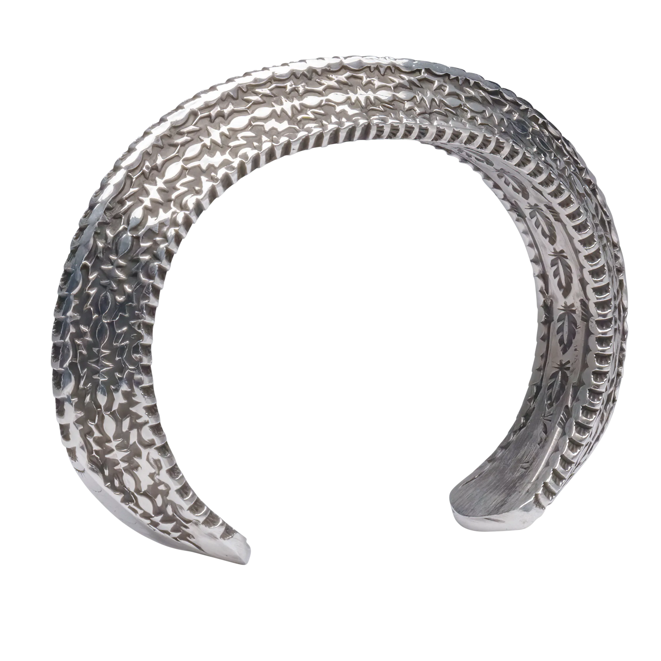 Hand-stamped Sterling Silver Cuff | Sunshine Reeves