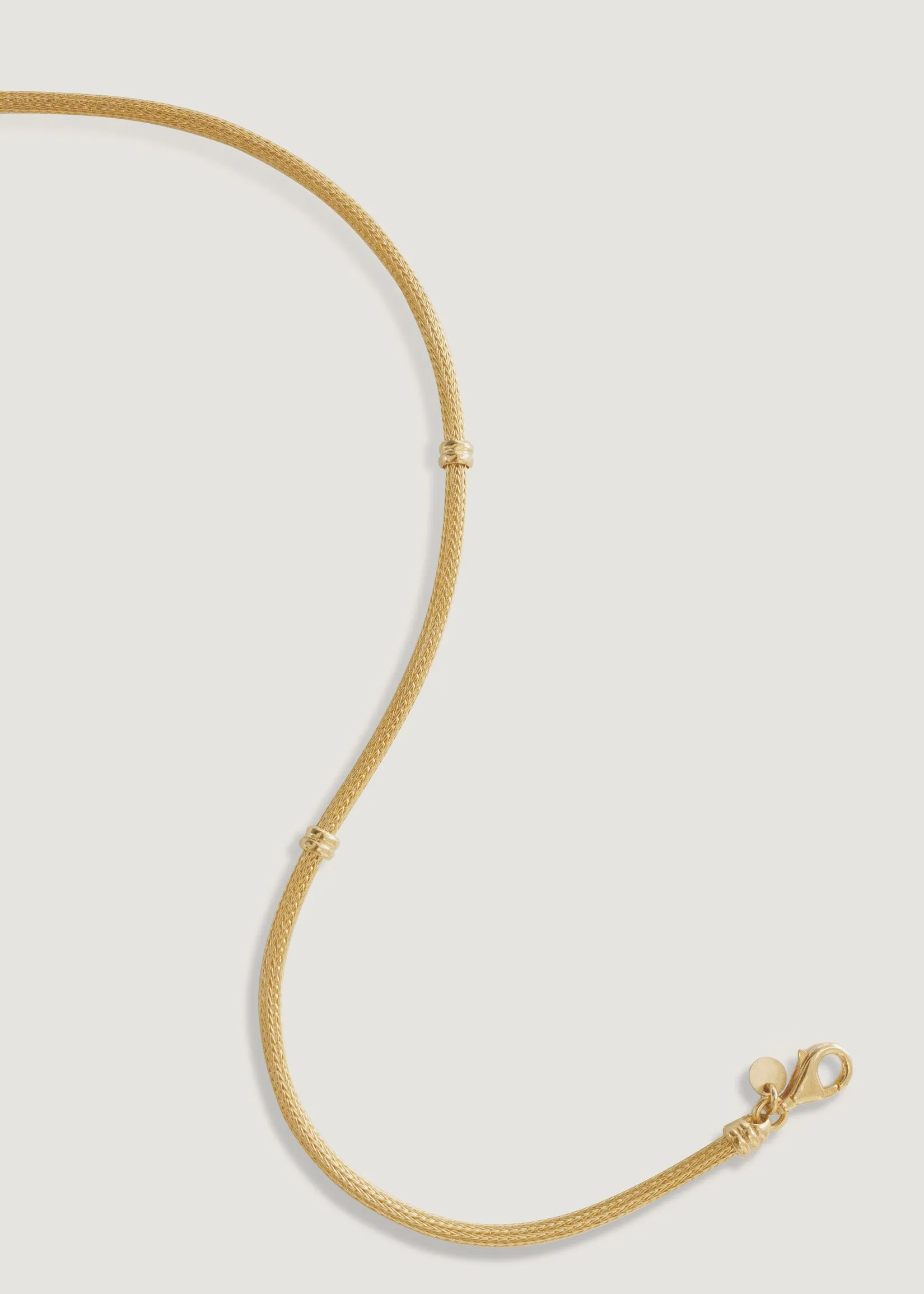 Heirloom Mesh Chain Necklace
