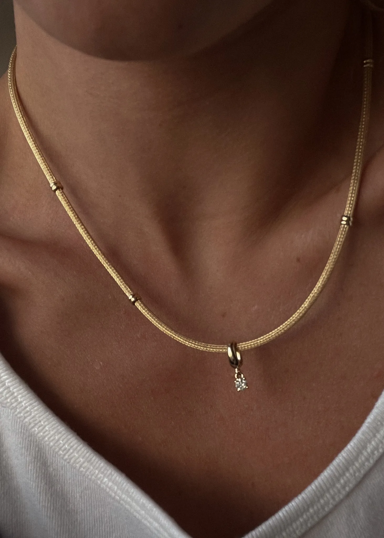 Heirloom Mesh Chain Necklace