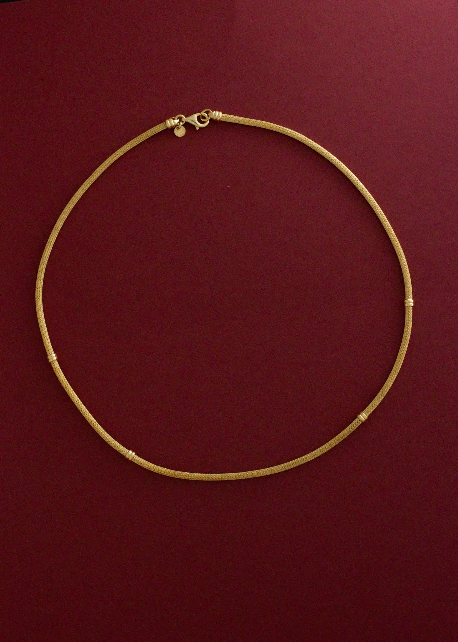 Heirloom Mesh Chain Necklace