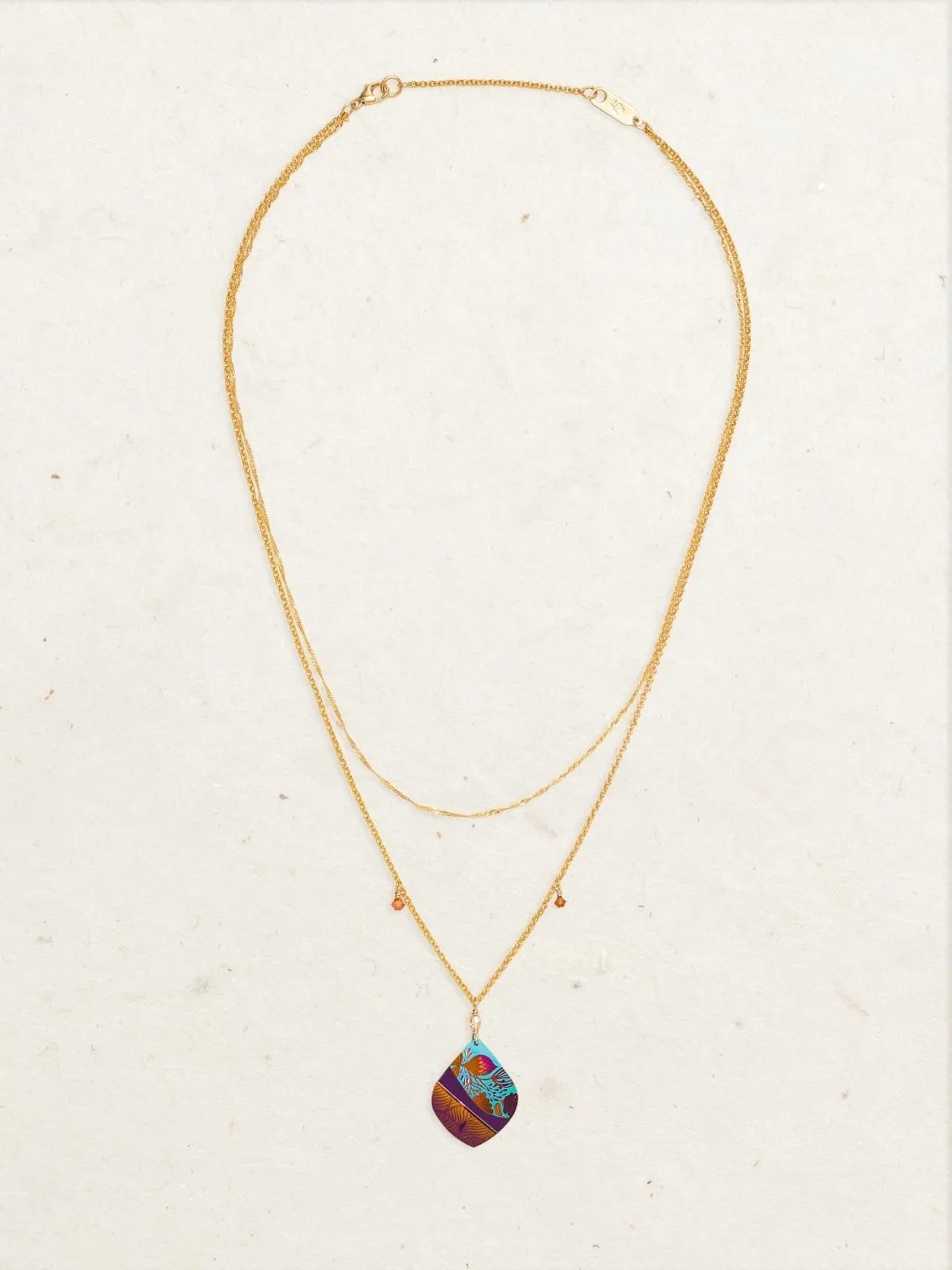 Holly Yashi Lani Necklace - Amber Wave