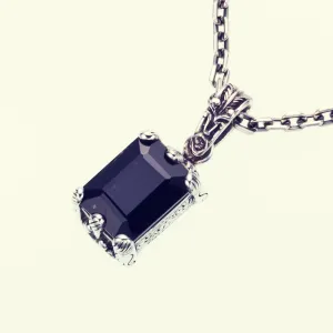 Islamic Pendant : L (Garnet)