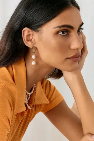 Jacemix Earrings Gold