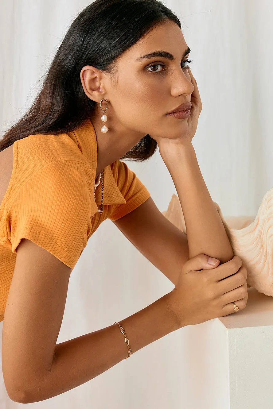 Jacemix Earrings Gold