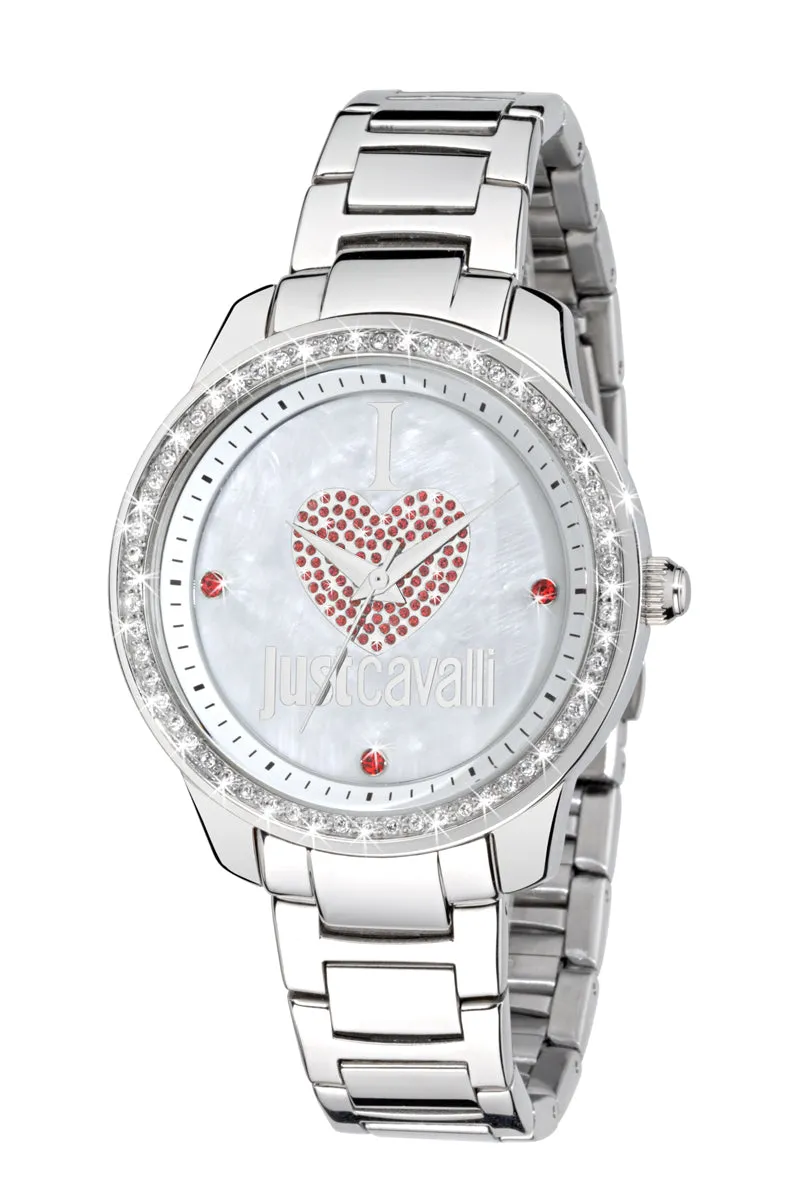 Just Cavalli Women's Shiny Crystals 36mm Quartz Watch R7253196503