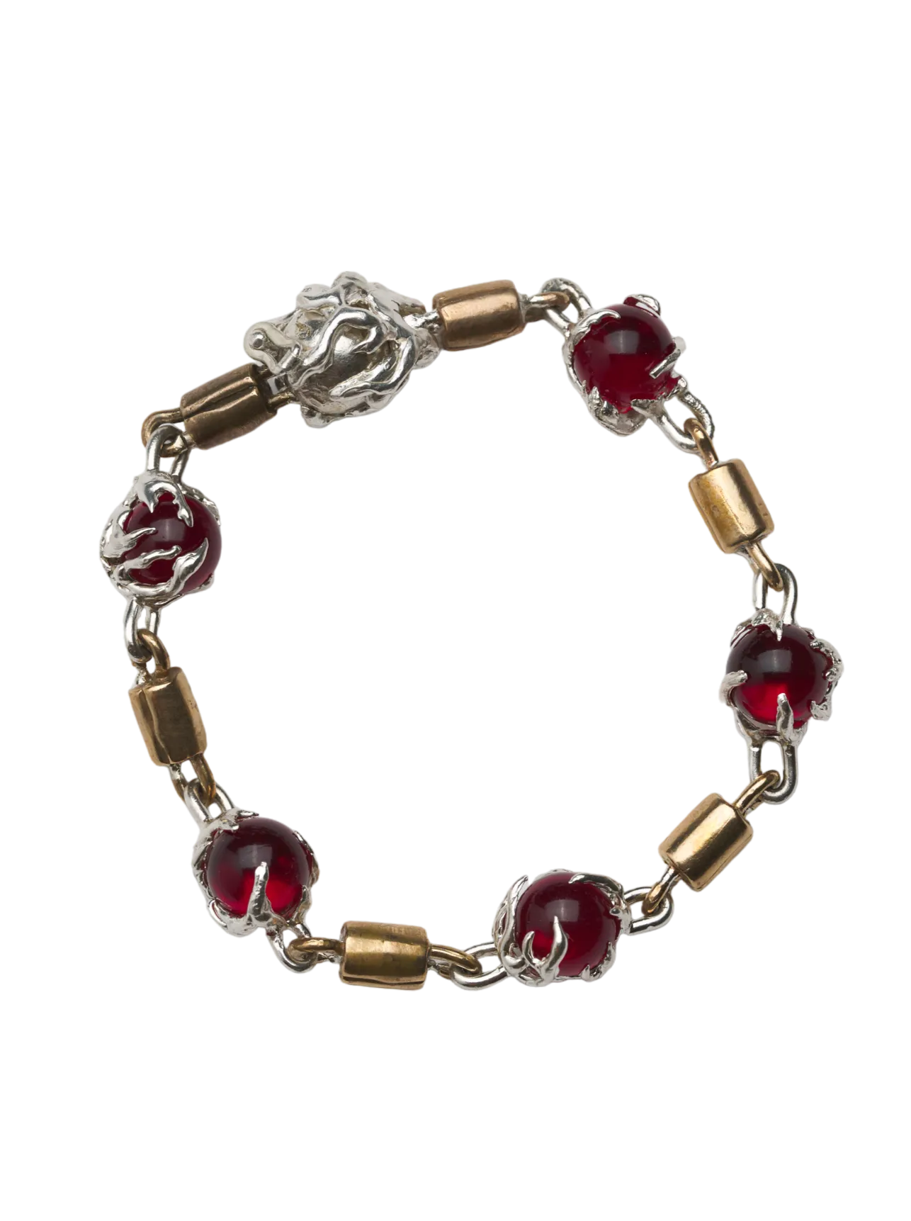 LASER RED BALL SPHERE BRACELET