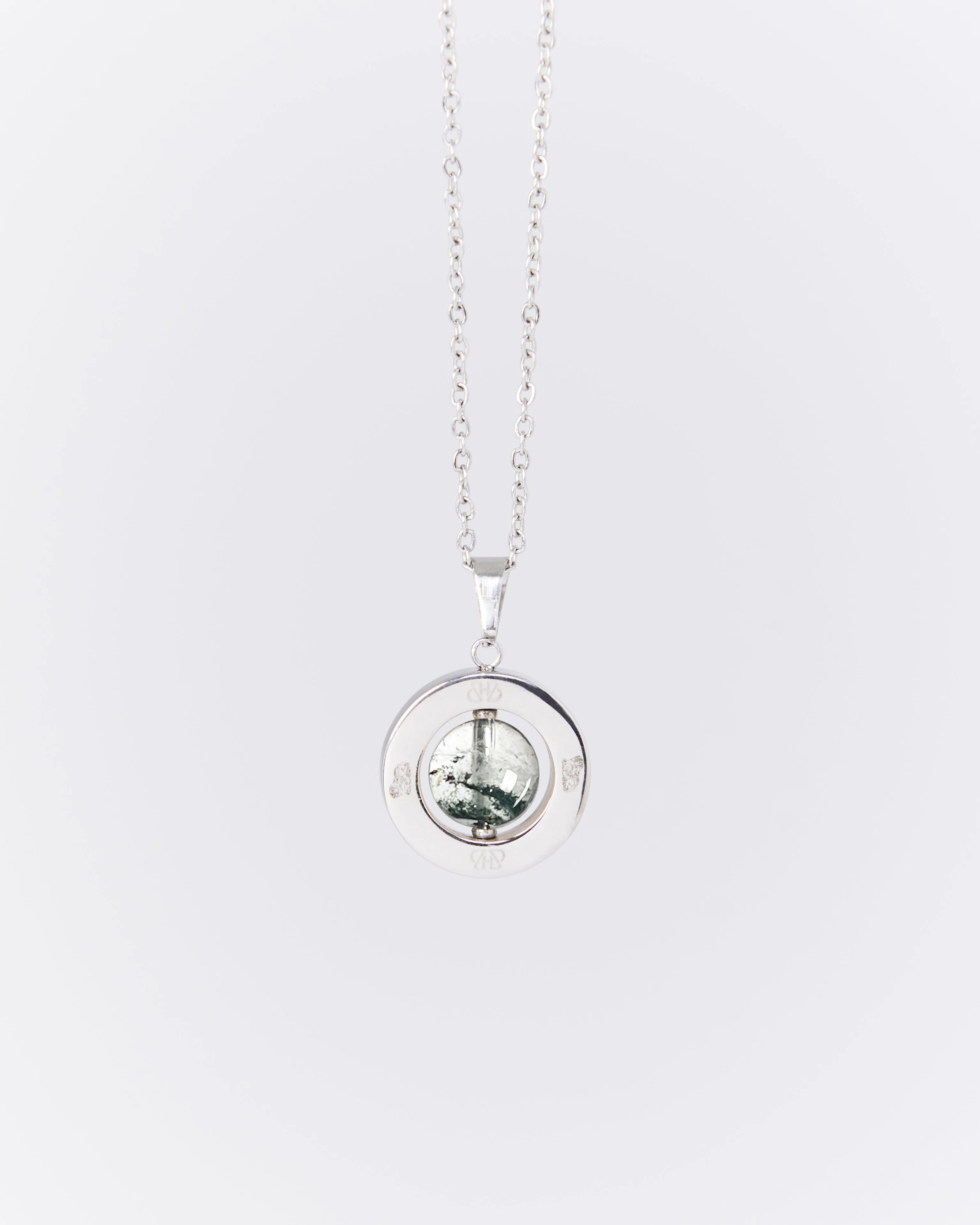 Magic Stone Necklace Collection GREEN PHANTOM QUARTZ 绿幽灵