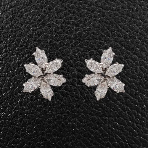 Marquise Diamond Earrings