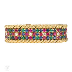 Mauboussin, France plaid multigem bracelet