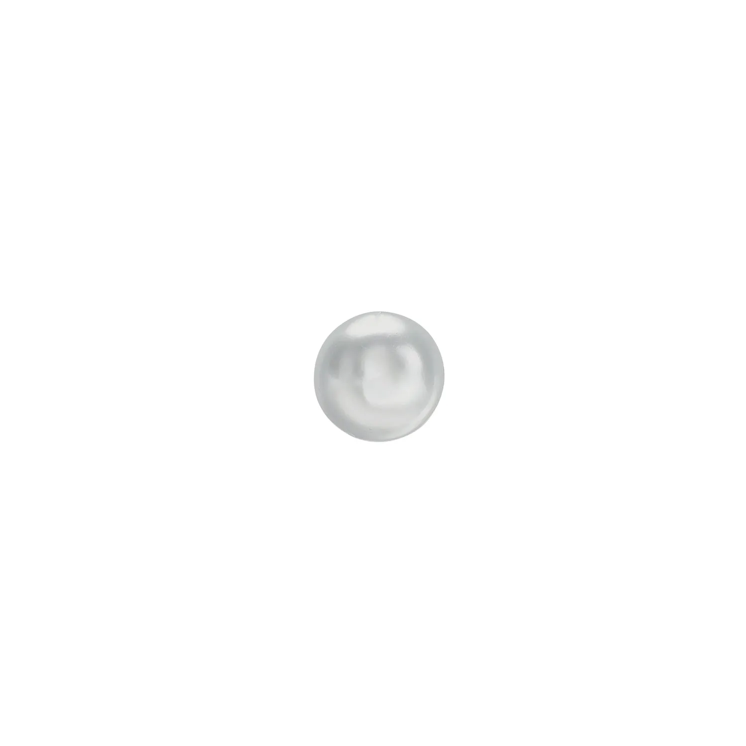 Men's Single 8mm Dove Grey Freshwater Pearl Stud