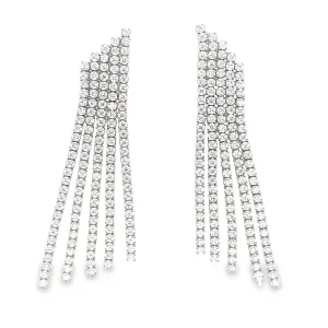 Multi Chain Drop Earrings