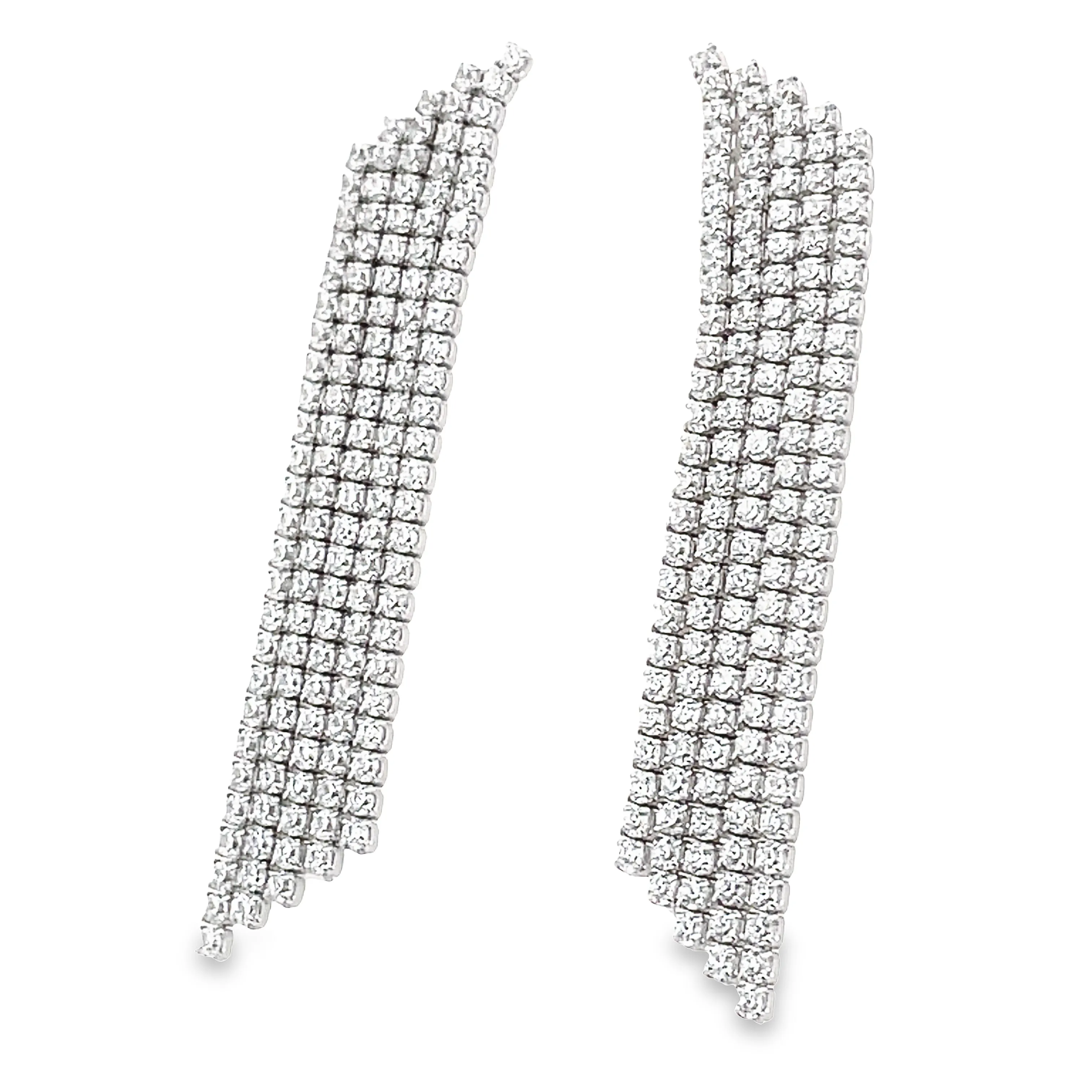 Multi Chain Drop Earrings