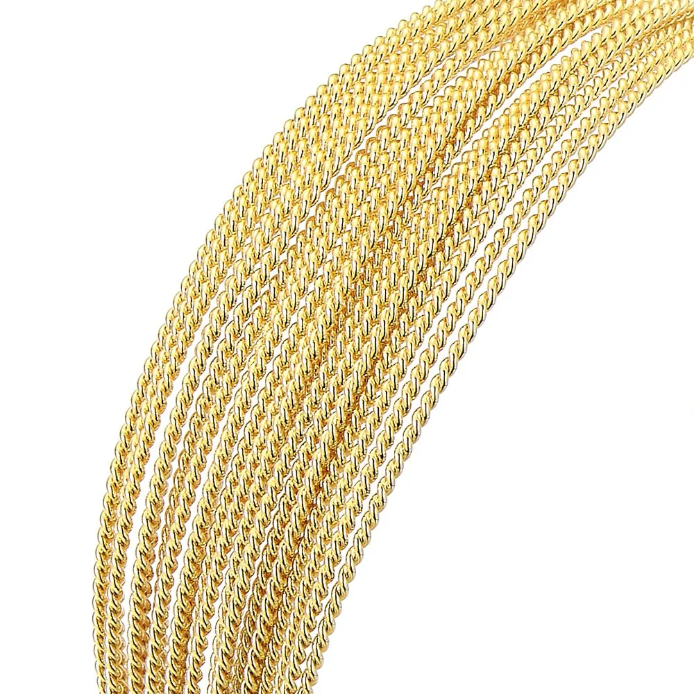 Multi-Strand Women's Stainless Steel Adjustable Cuff Bangle Bracelet