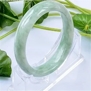 Natural Jade Gemstone Bracelet, Bangle Jade Bracelet