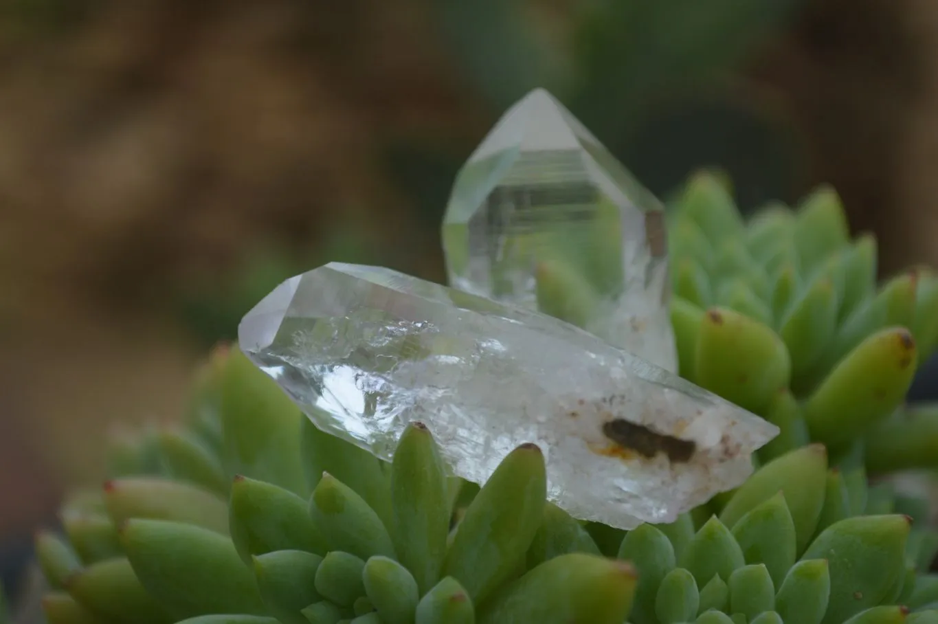 Natural Mixed Selection Of Brandberg Quartz Crystals x 35 From Namibia