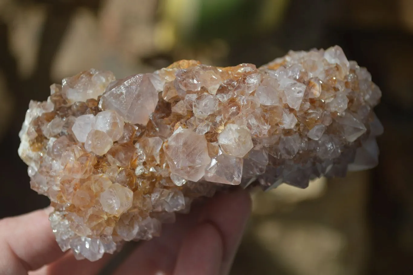 Natural Spirit Amethyst Quartz Clusters x 3 From Boekenhouthoek, South Africa
