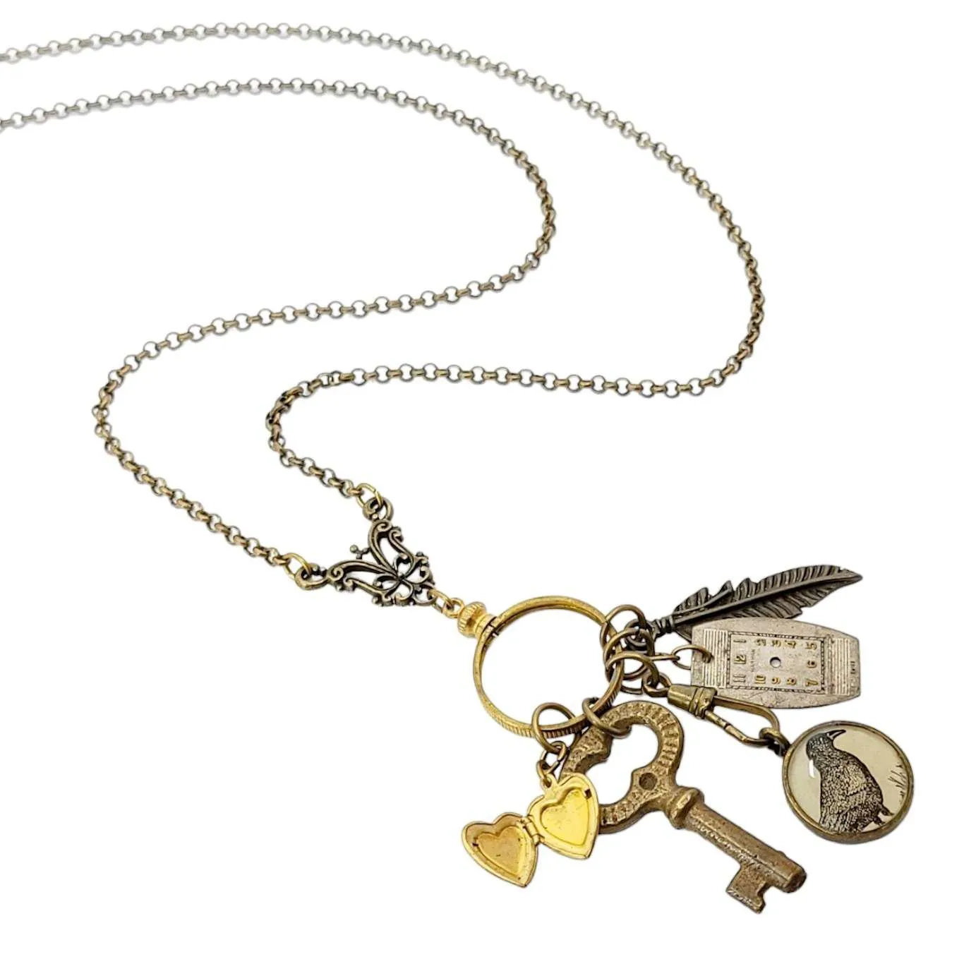 Necklace - Raven Treasures by Christine Stoll