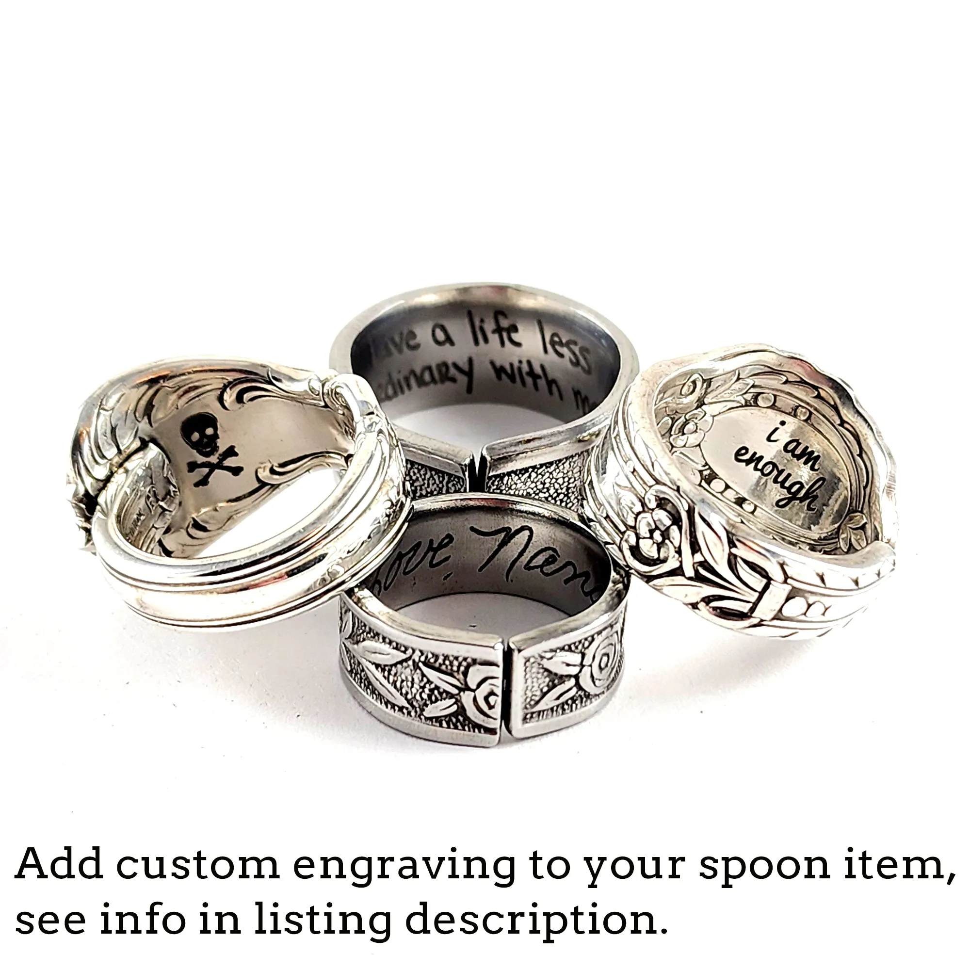 Oneida Morning Star Spoon Cuff Bracelet