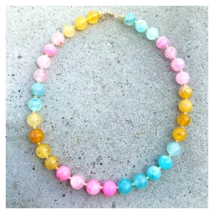 Pastels Multi Large Dragibus Necklace