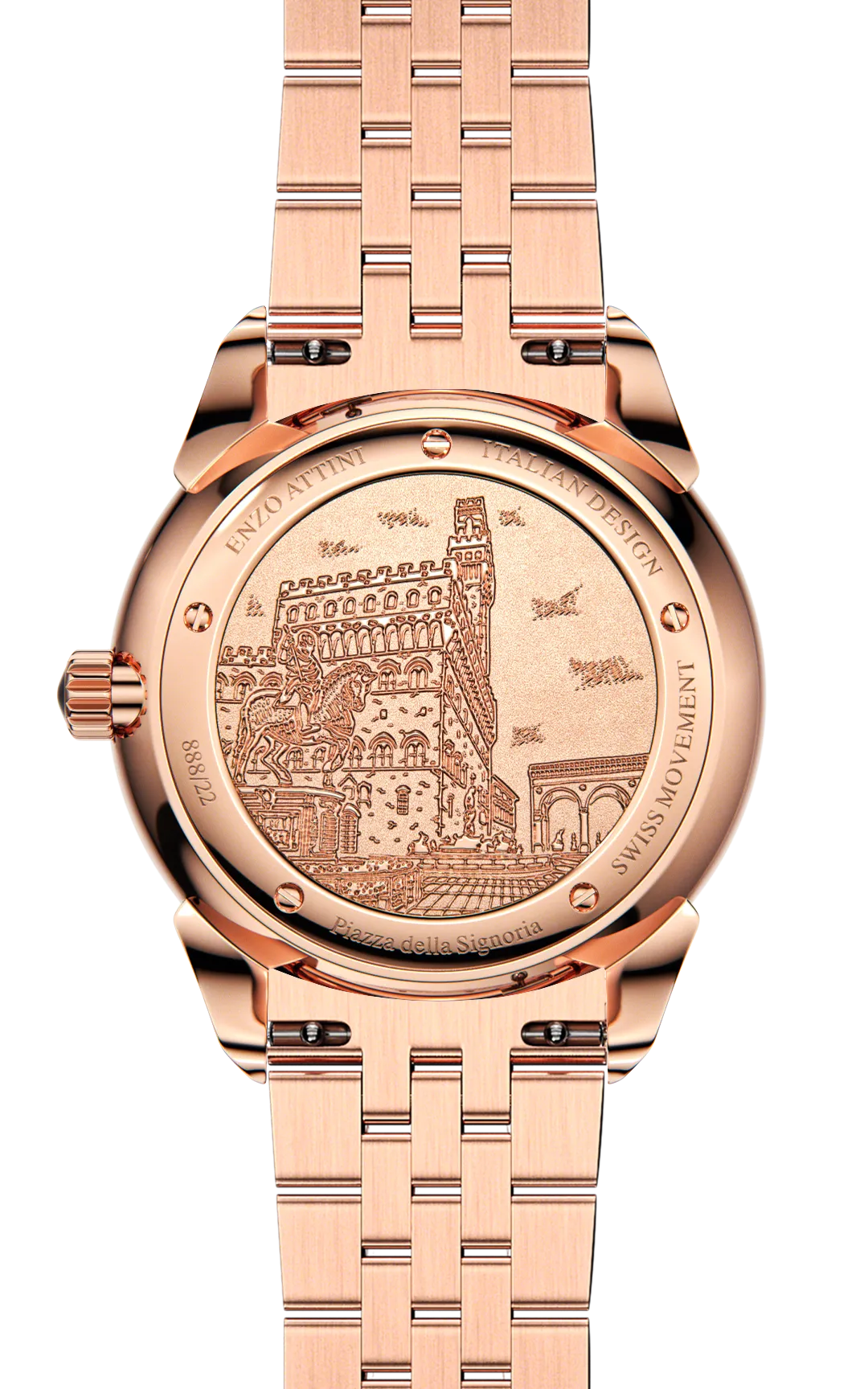 Piazza della Signoria - President Bracelet / Swiss Movement