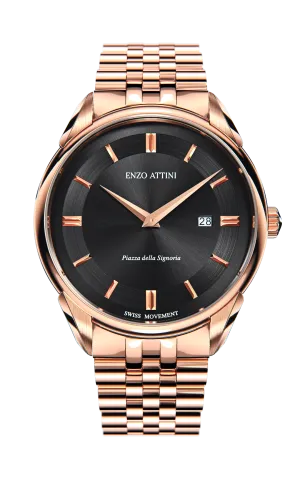 Piazza della Signoria - President Bracelet / Swiss Movement