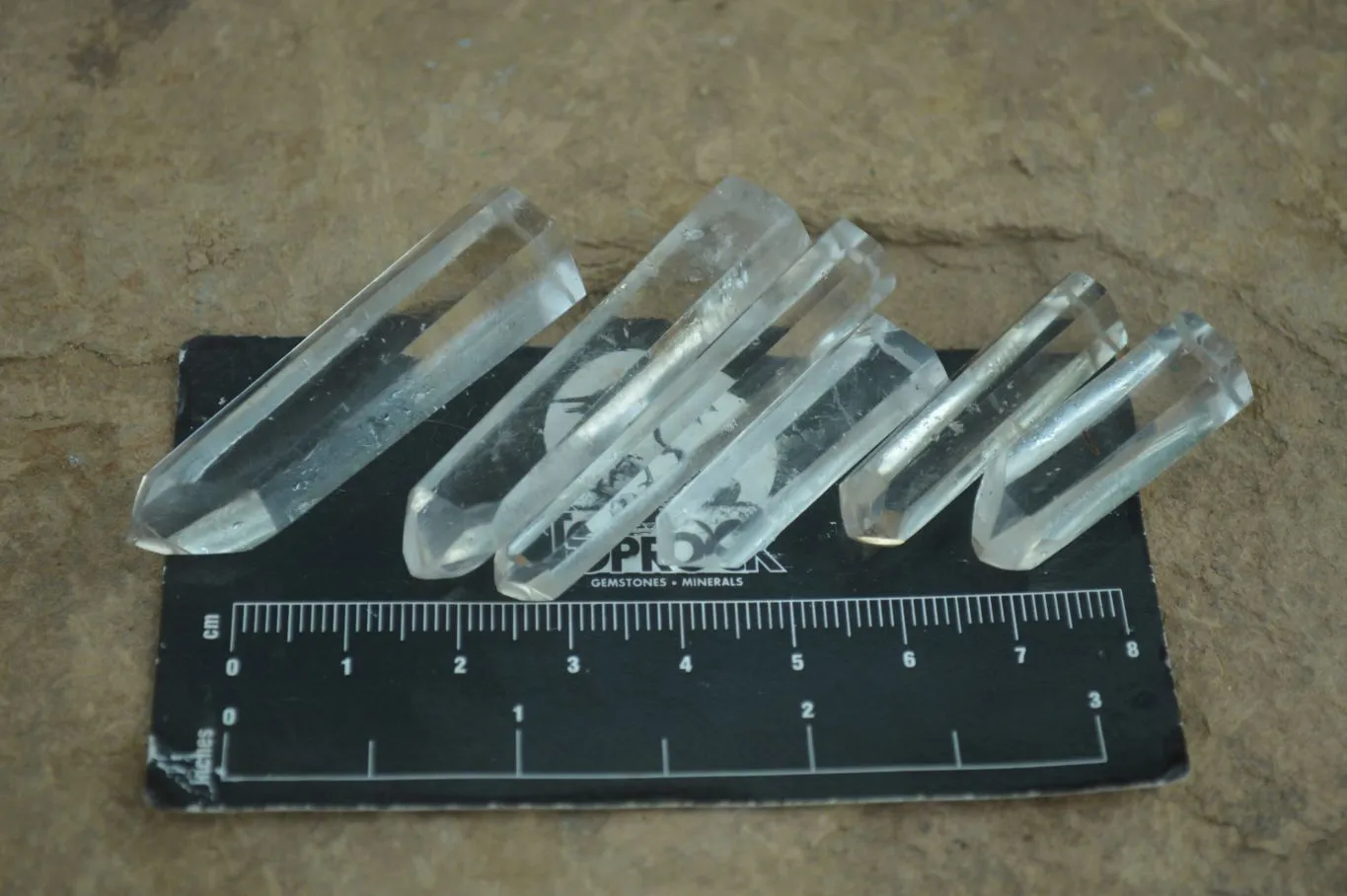 Polished A Grade Clear Quartz Crystal Points - Sold per (0.90g - 14 per pack) - From Madagascar