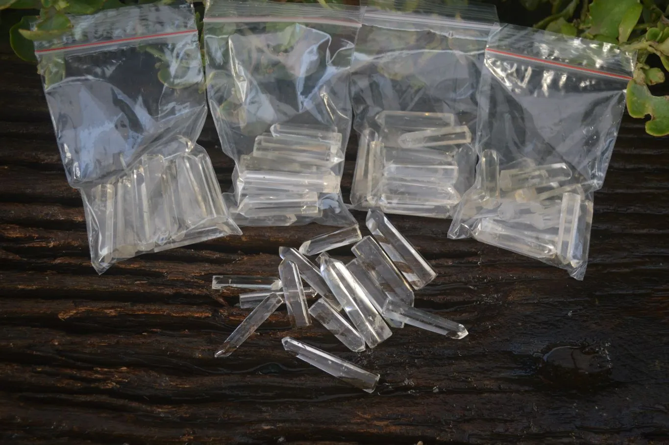 Polished A Grade Clear Quartz Crystal Points - Sold per (0.90g - 14 per pack) - From Madagascar