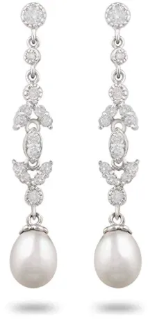Primrose Freshwater Pearl Vine Earrings