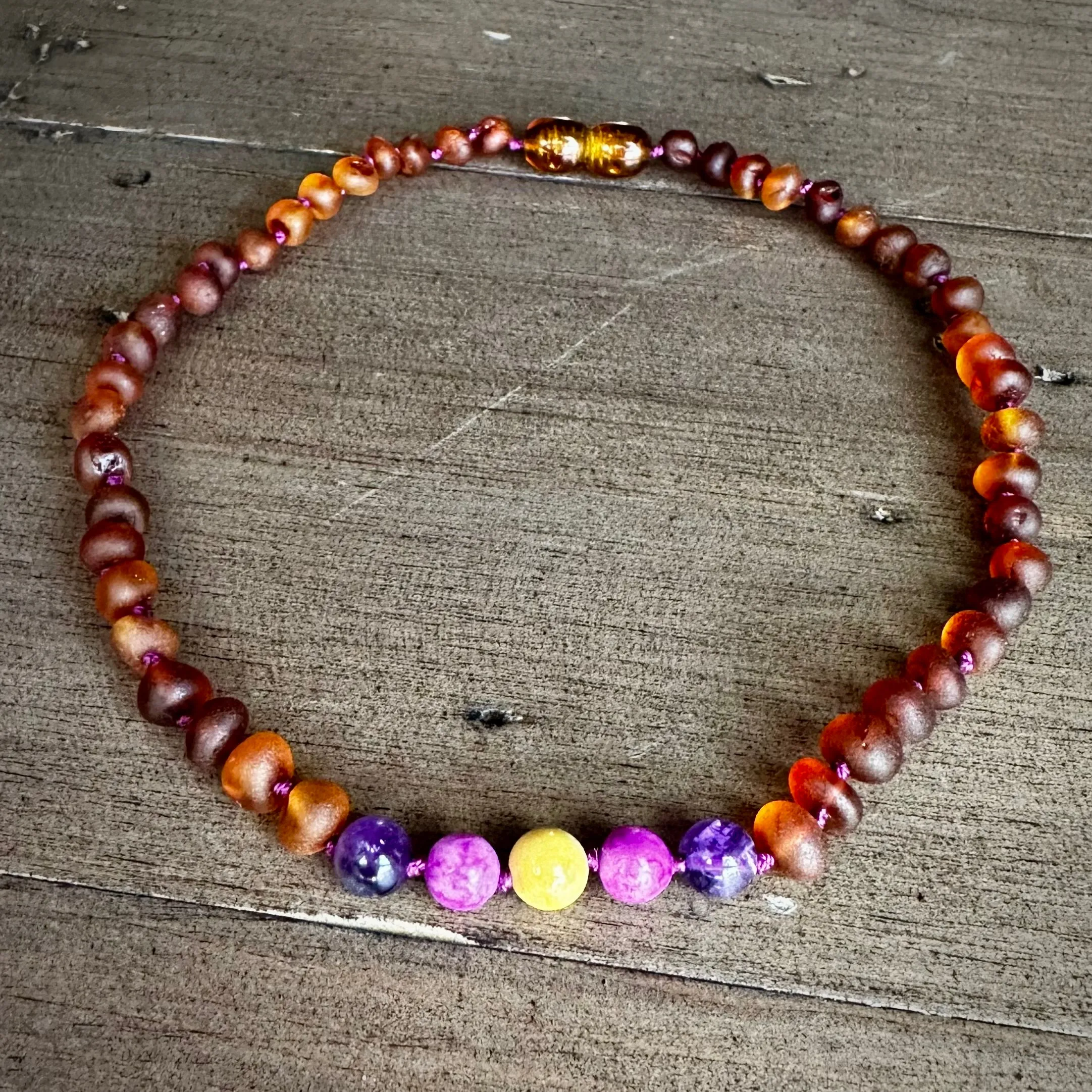 Rapunzel Necklace for Sensory Support & Teething Relief