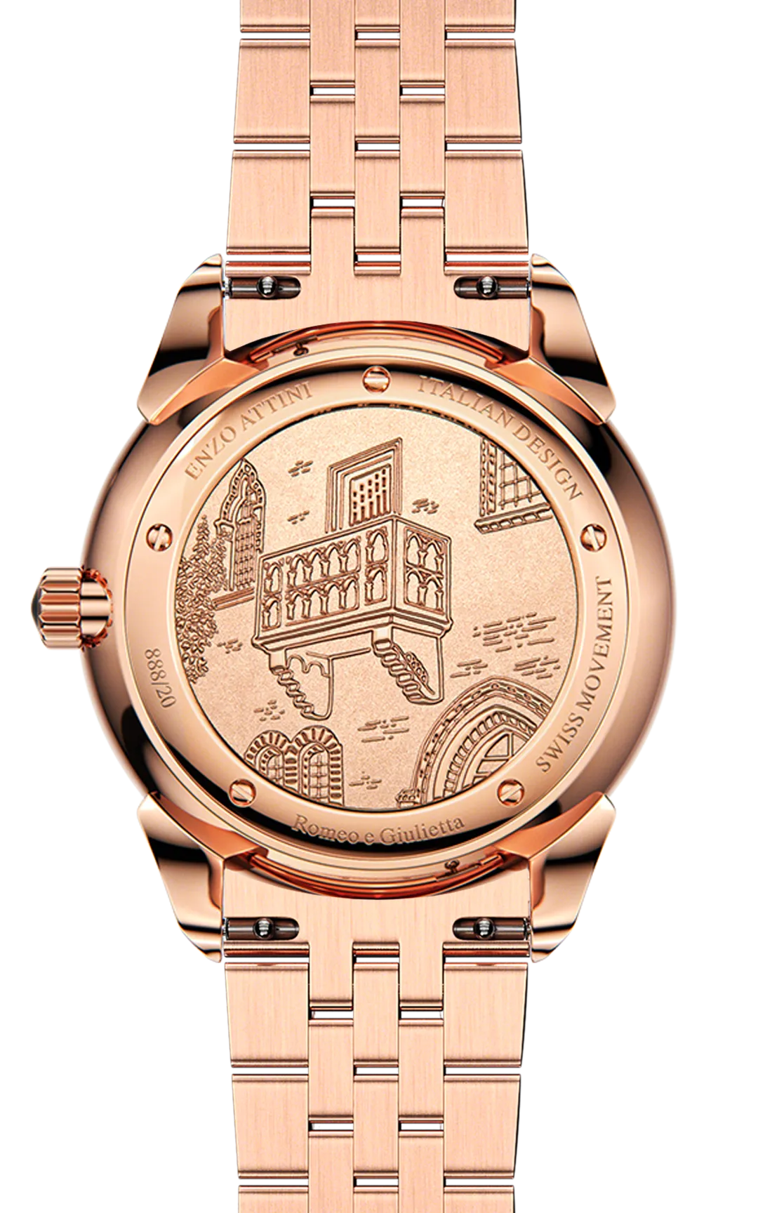 Romeo e Giulietta, Verona - President Bracelet  / Swiss Movement